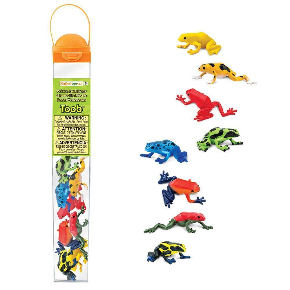 Poison Dart Frogs - Toob-Safari Ltd-The Red Balloon Toy Store