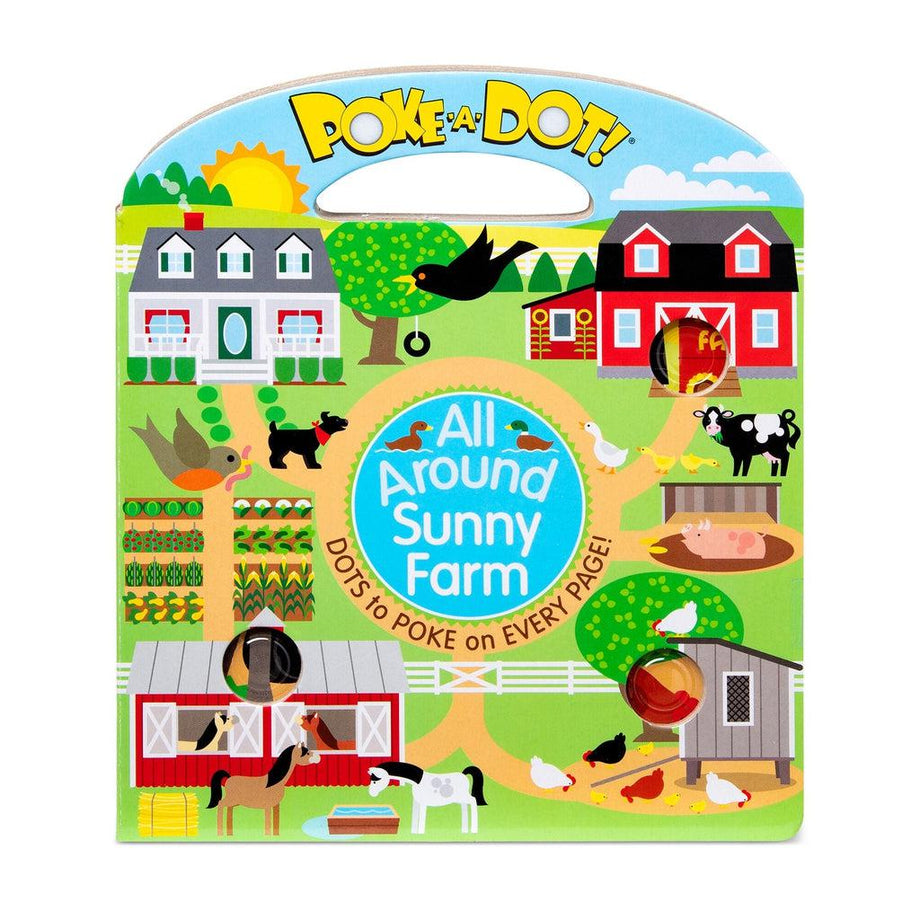 Poke-A-Dot!: Farm Animal Families Children's Book by Melissa