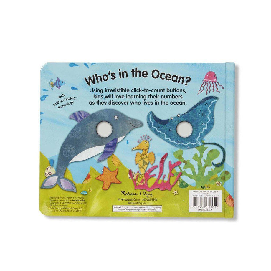 Melissa & Doug Poke-A-Dot : Who's in the Ocean