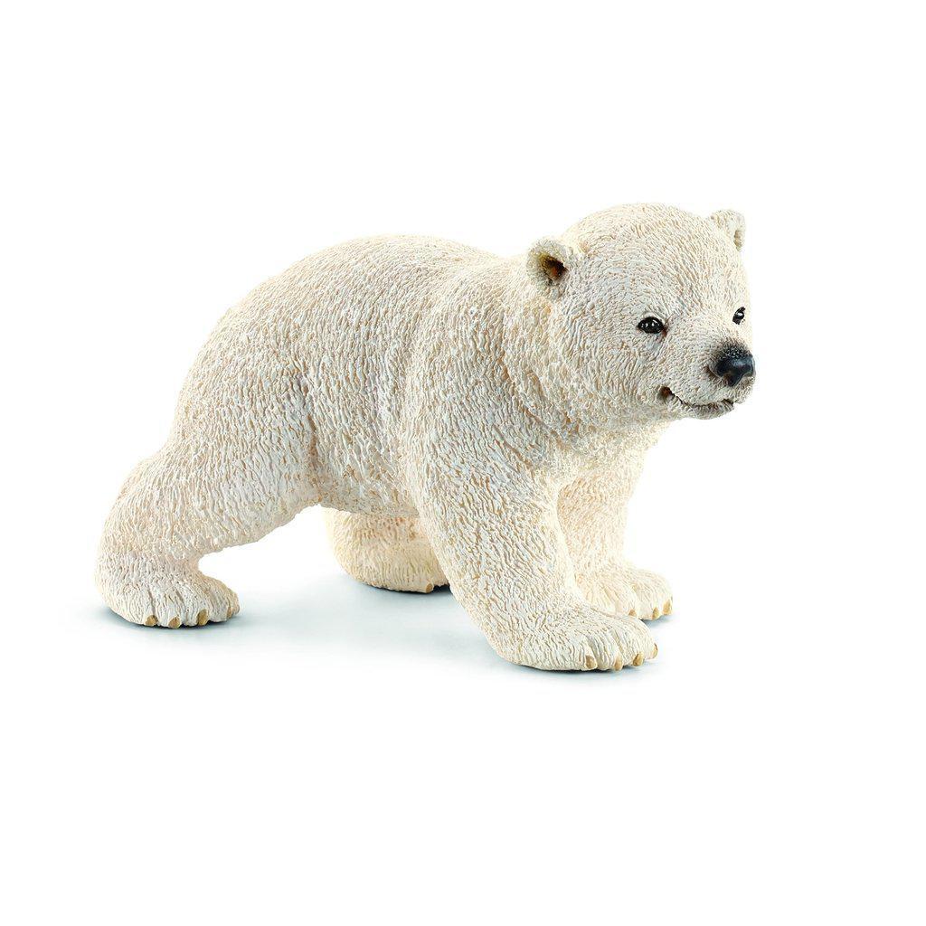 Polar Bear Cub, Walking-Schleich-The Red Balloon Toy Store