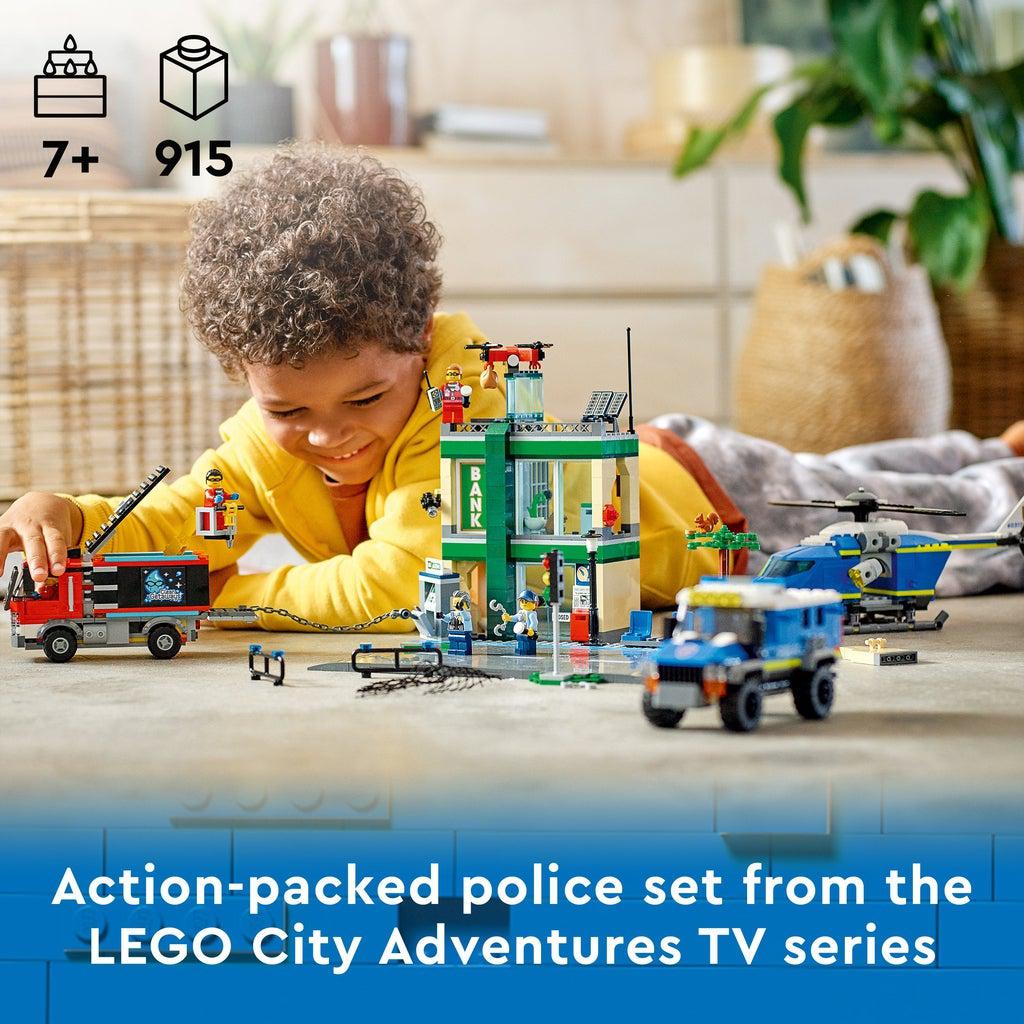 Police Chase at the Bank-LEGO-The Red Balloon Toy Store