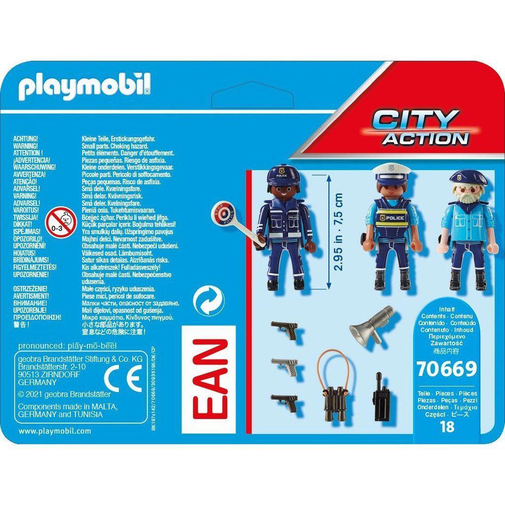 Police Figure Set-Playmobil-The Red Balloon Toy Store