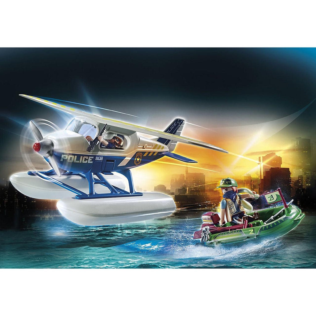 Police Seaplane-Playmobil-The Red Balloon Toy Store
