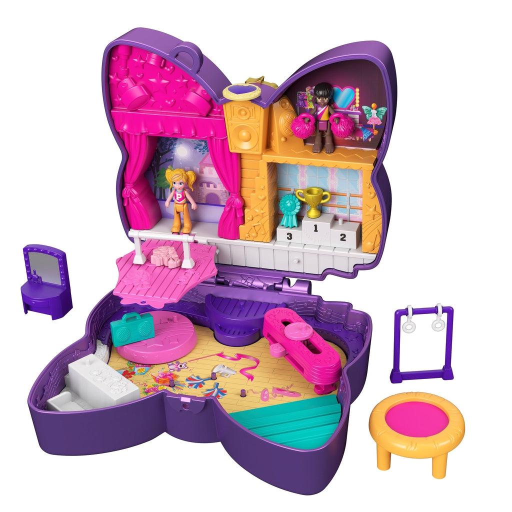Polly Pocket Sparkle Stage Bow Compact - Mattel – The Red Balloon Toy Store