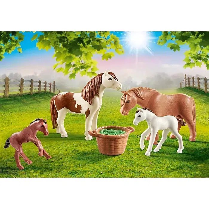 Ponies with Foals-Playmobil-The Red Balloon Toy Store
