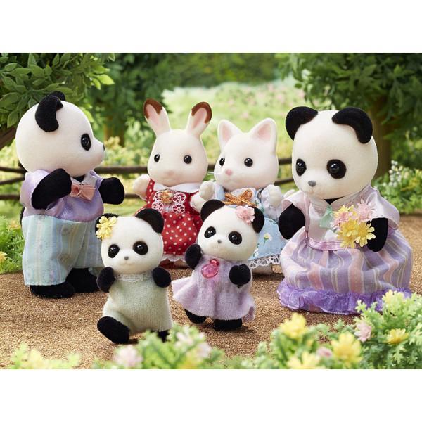 Pookie Panda Family-Calico Critters-The Red Balloon Toy Store