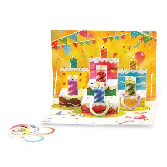Pop 'N Play Greeting Cards - Happy Birthday Cake-Blue Orange Games-The Red Balloon Toy Store