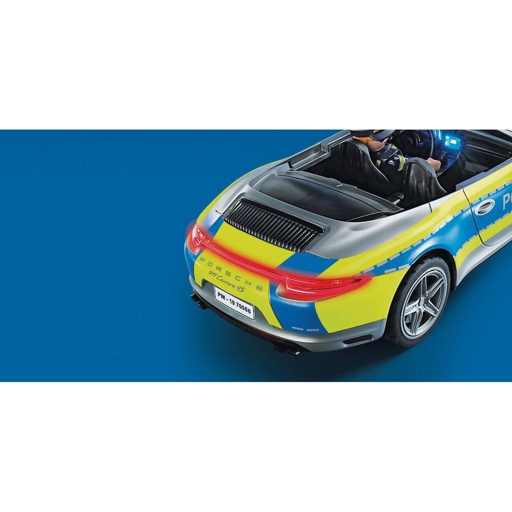 Porsche 911 Carrera 4S Police-Playmobil-The Red Balloon Toy Store