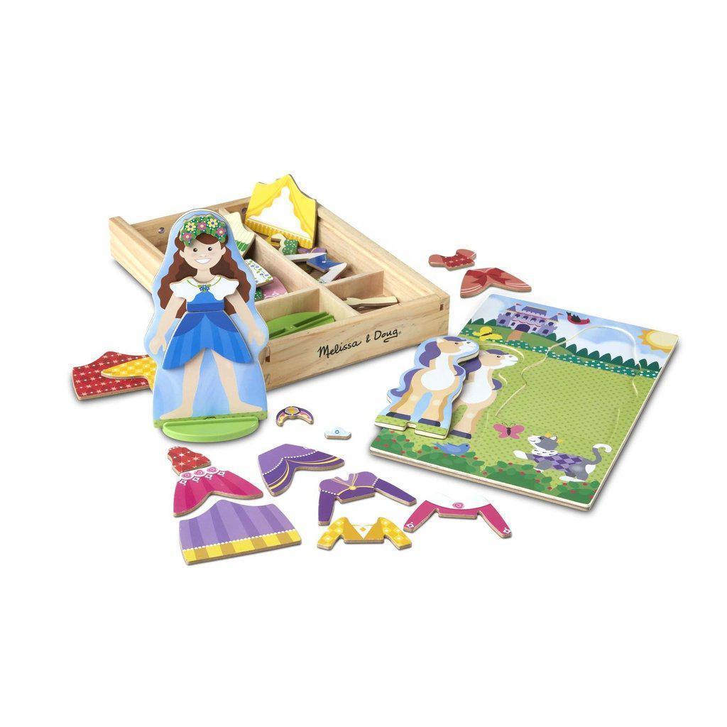 Princess Magnetic Dress-Up Play Set-Melissa & Doug-The Red Balloon Toy Store