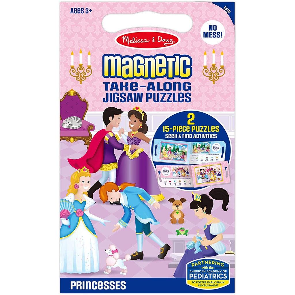 Magnetic Take Along Puzzles - Princesses-Melissa & Doug-The Red Balloon Toy Store