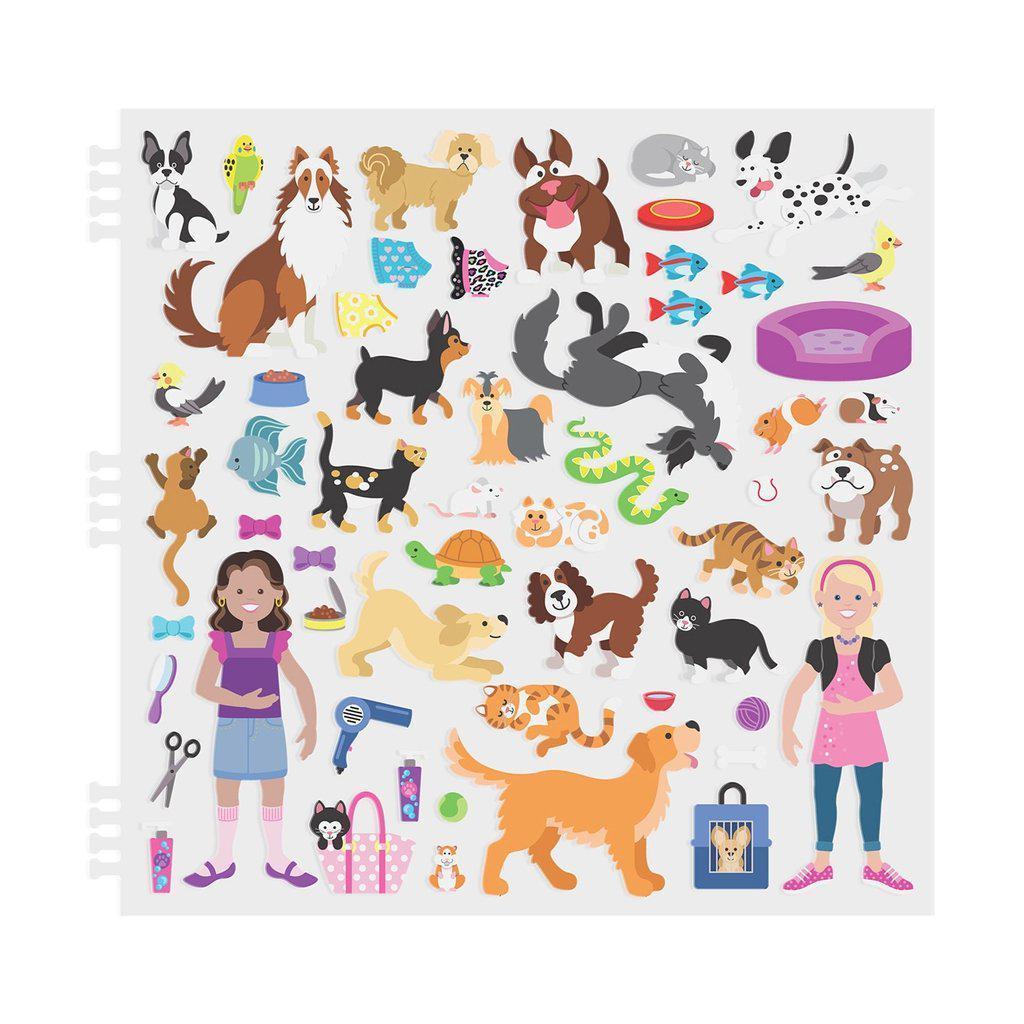 Puffy Sticker Activity Book - Pet Place-Melissa & Doug-The Red Balloon Toy Store