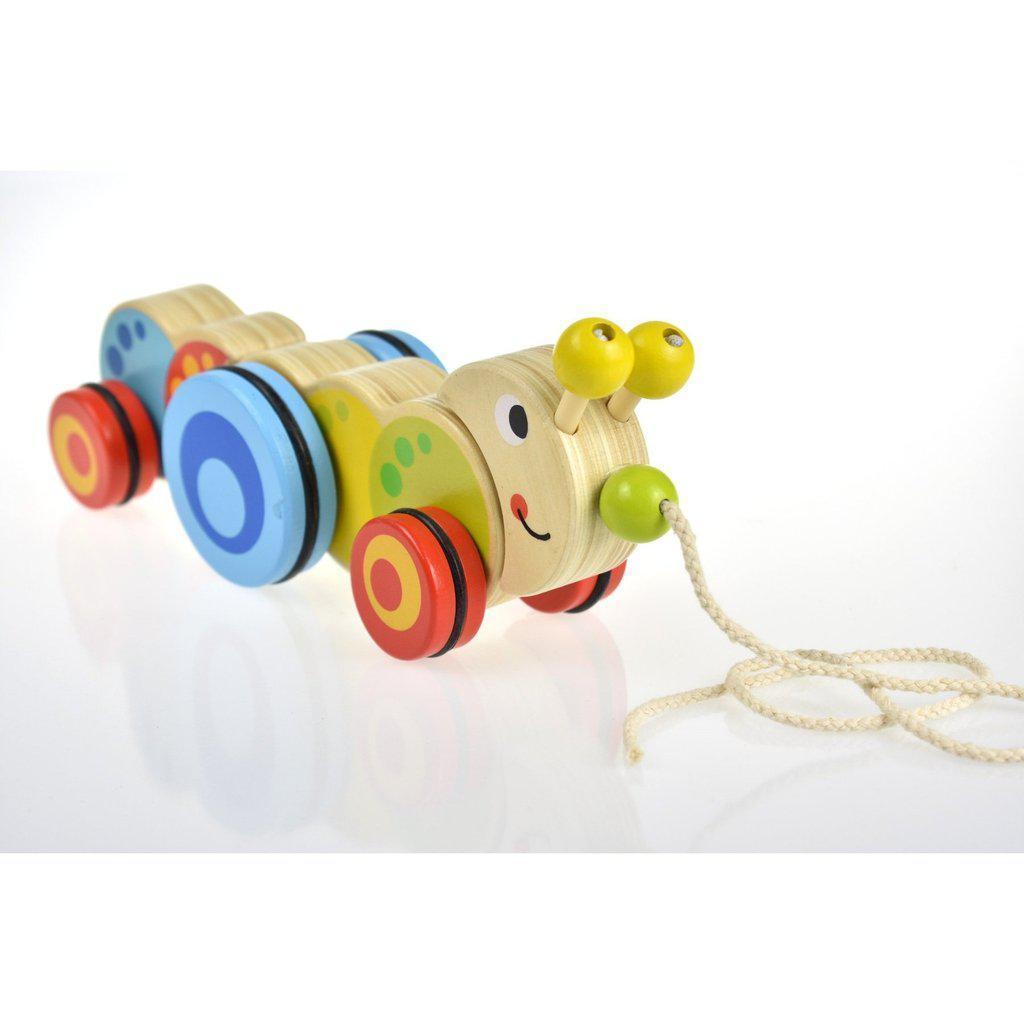 Pull Along-Caterpillar-Tooky Toy-The Red Balloon Toy Store