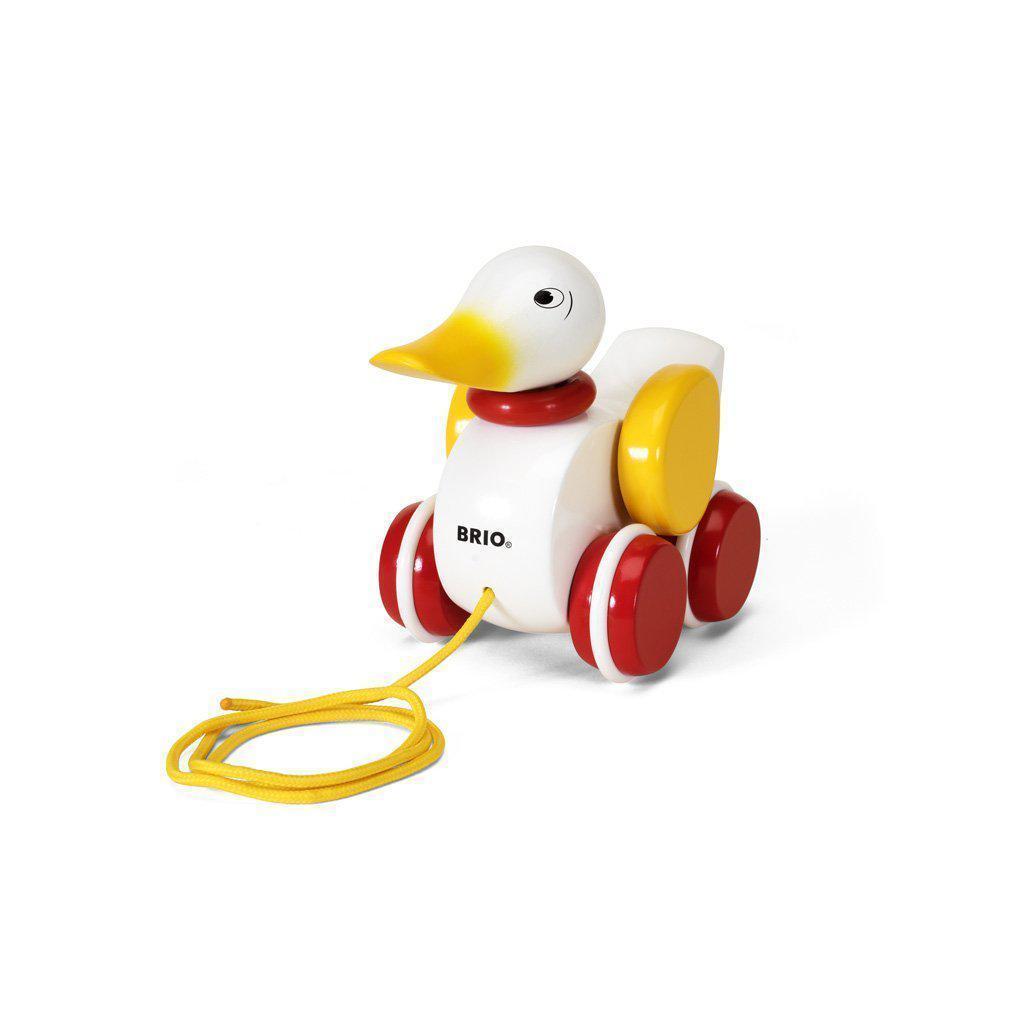 Pull Along Duck-Brio-The Red Balloon Toy Store