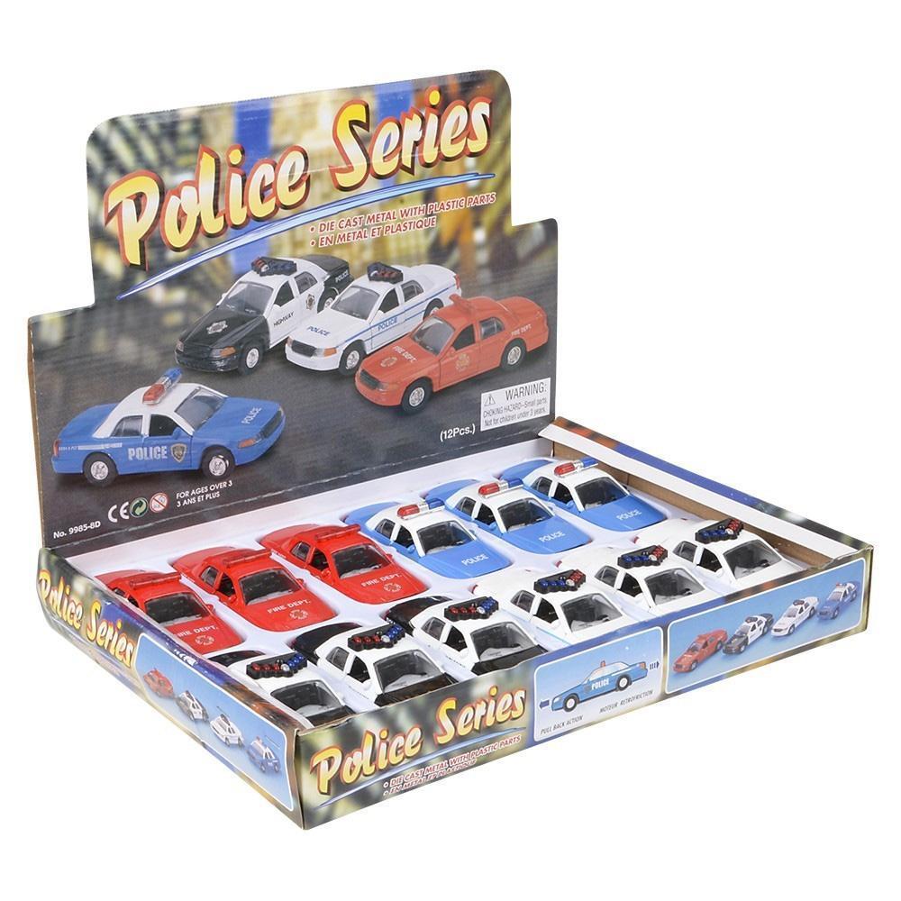 Pull Back Patrol Cars-The Toy Network-The Red Balloon Toy Store