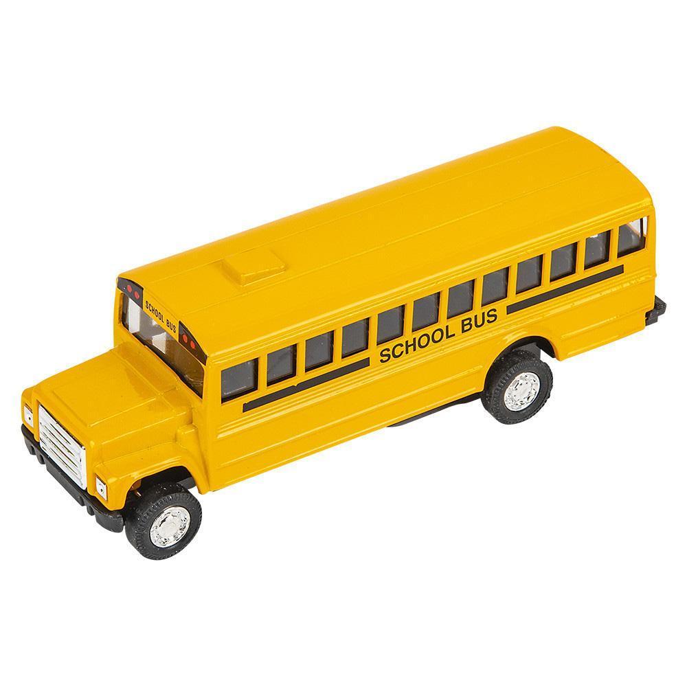 Pull Back School Bus-The Toy Network-The Red Balloon Toy Store
