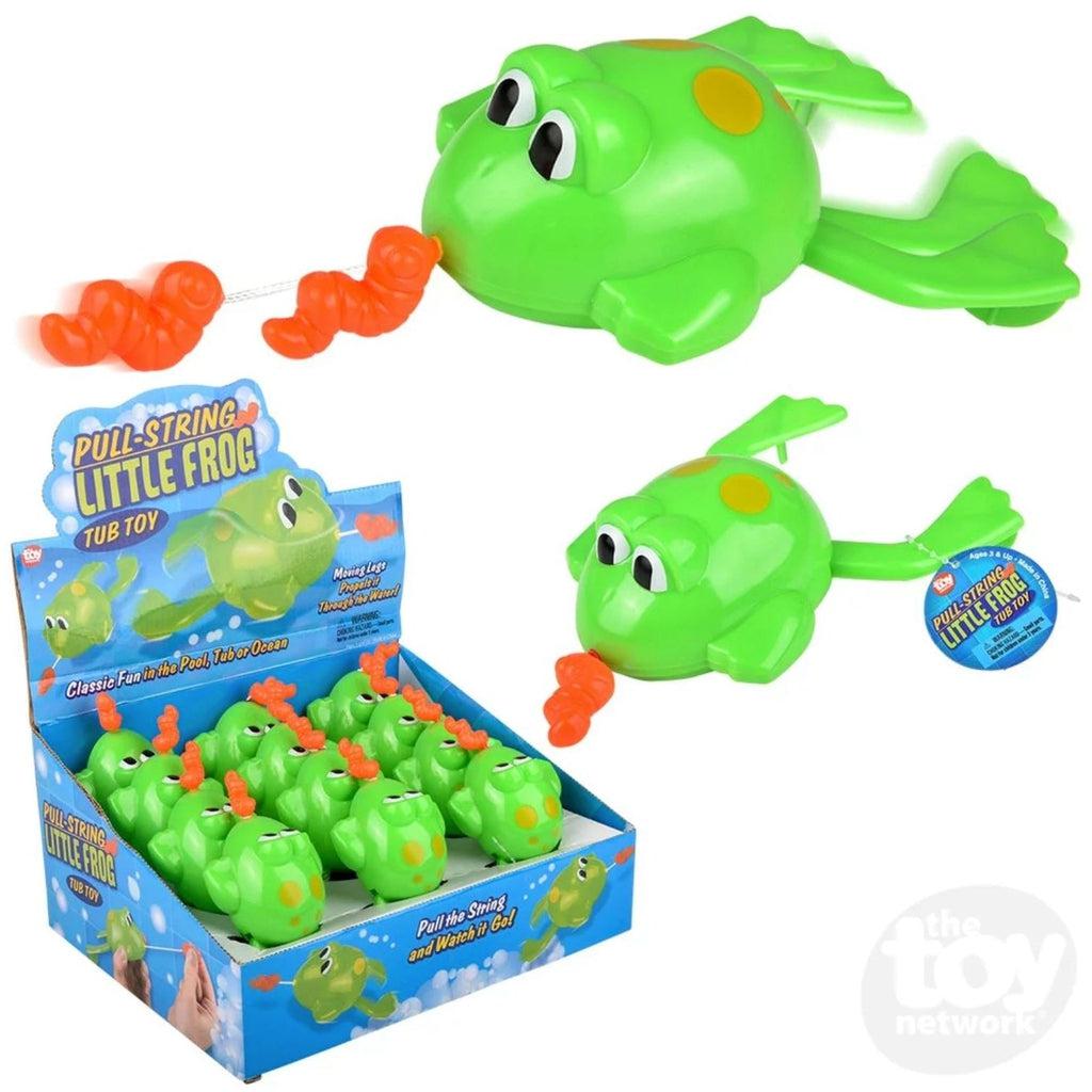 TR33218 Pull-String Frog Bath Toy