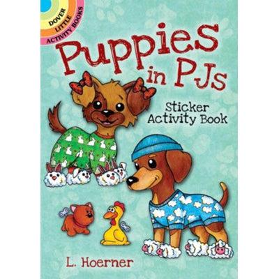 Puppies in PJs Sticker-Dover Publications-The Red Balloon Toy Store