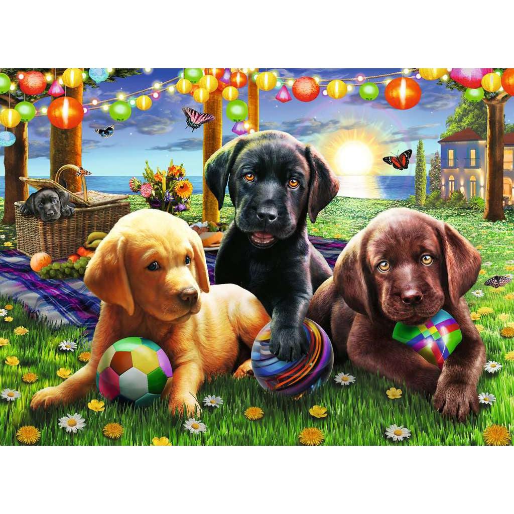 Puppy Picnic-Ravensburger-The Red Balloon Toy Store