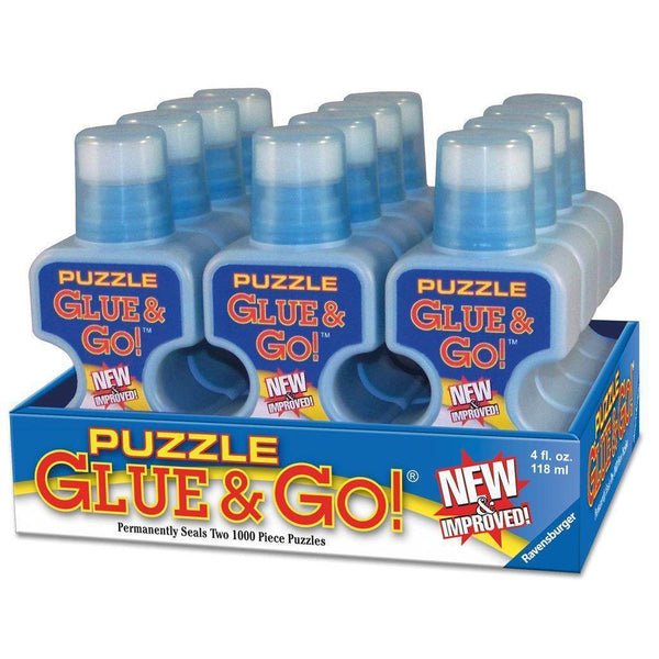 Ravensburger Puzzle Glue Conserver - Suitable For Up To 1000 Piece Jigsaws  : Puzzle Concerver: : Toys & Games