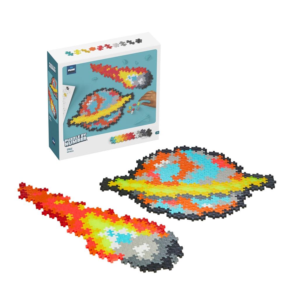 Puzzle by Number - Space 500pc-Plus-Plus-The Red Balloon Toy Store