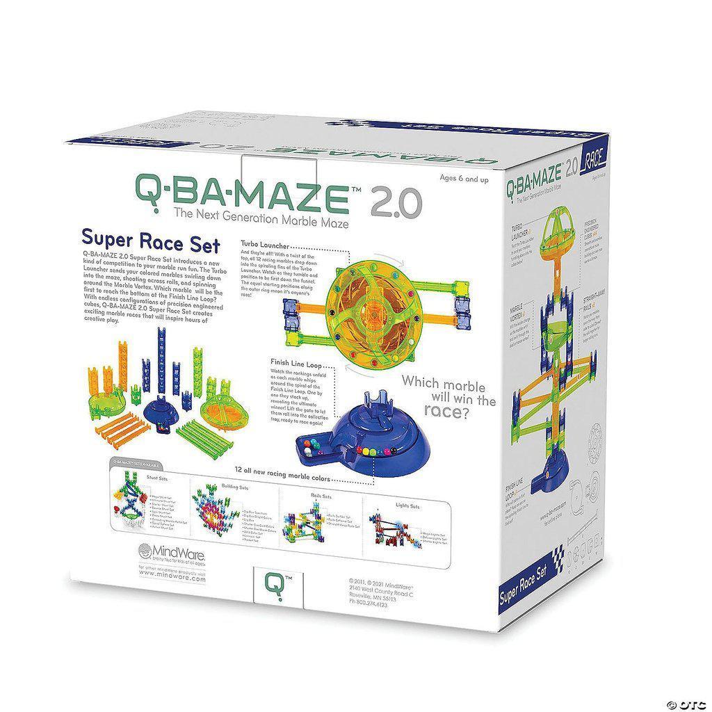 Q-BA-MAZE 2.0: Rally Racing Set-MindWare-The Red Balloon Toy Store