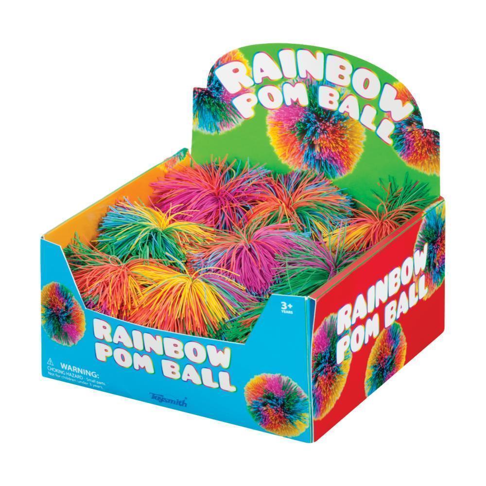 Raimbow Pom Ball-Toysmith-The Red Balloon Toy Store