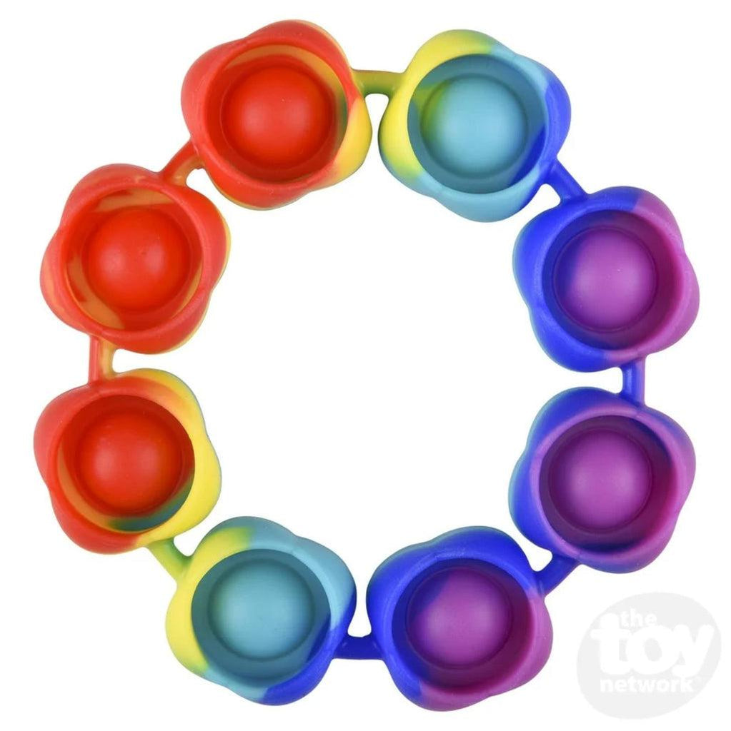 Rainbow Bubble Popper Bangle-The Toy Network-The Red Balloon Toy Store