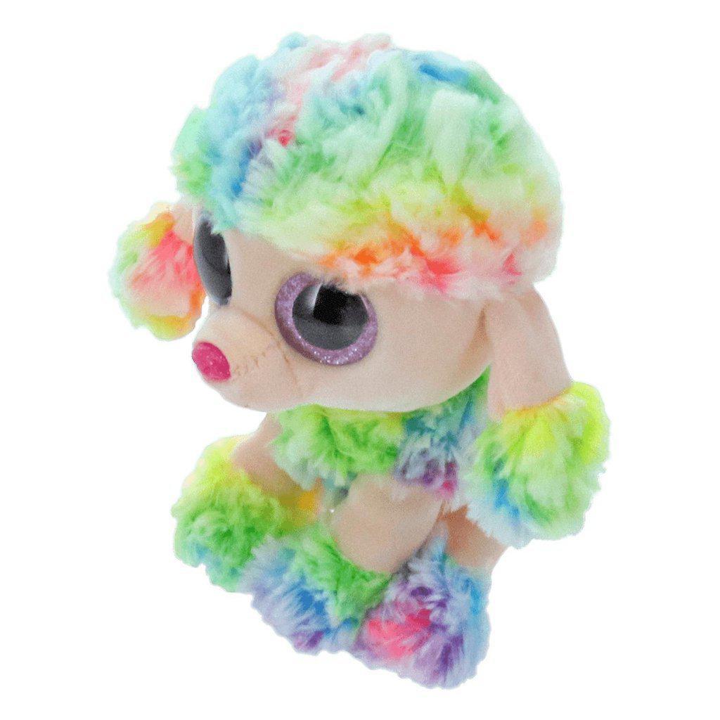Rainbow - Small Multicolor Poodle-Ty-The Red Balloon Toy Store