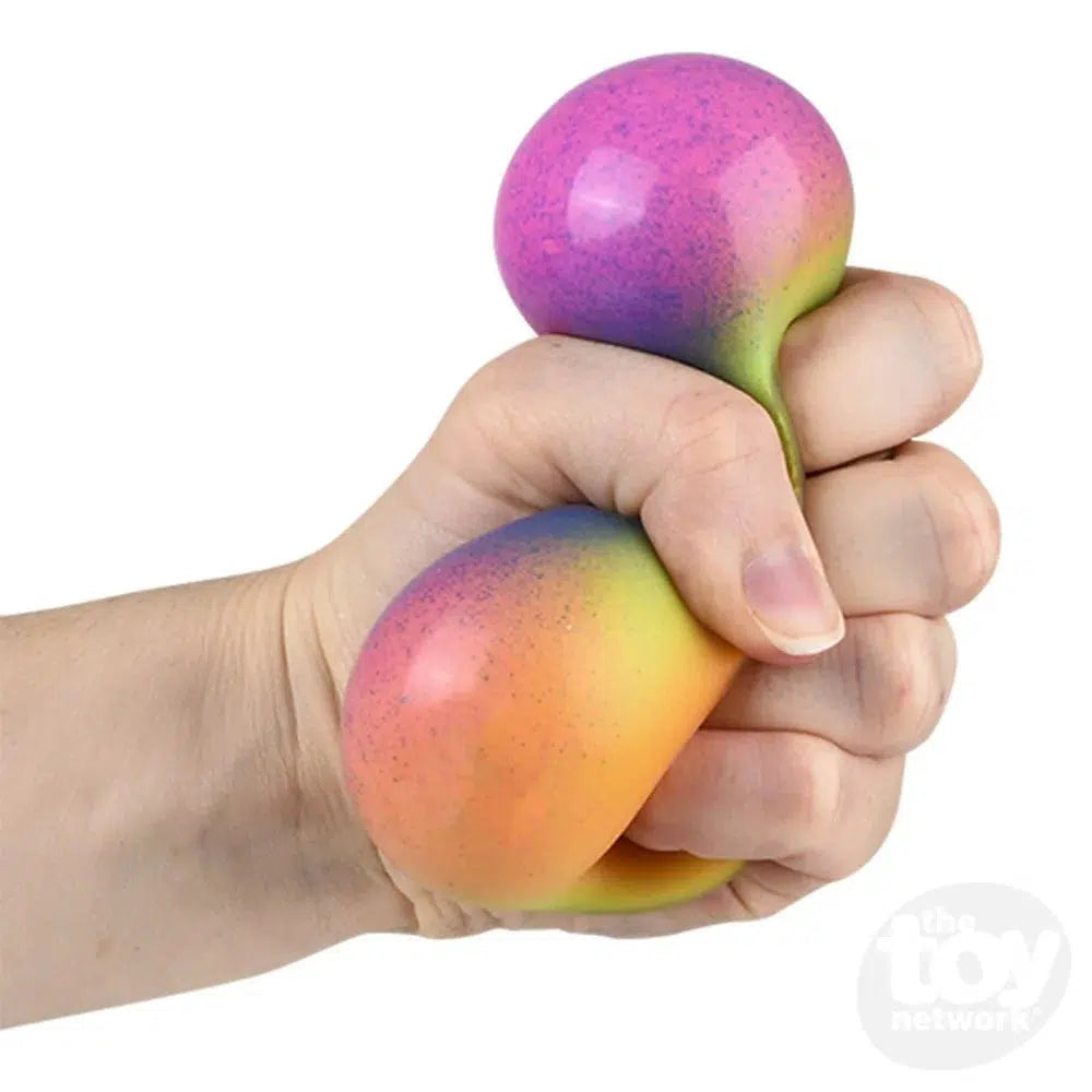Rainbow Squish & Stretch Ball-The Toy Network-The Red Balloon Toy Store