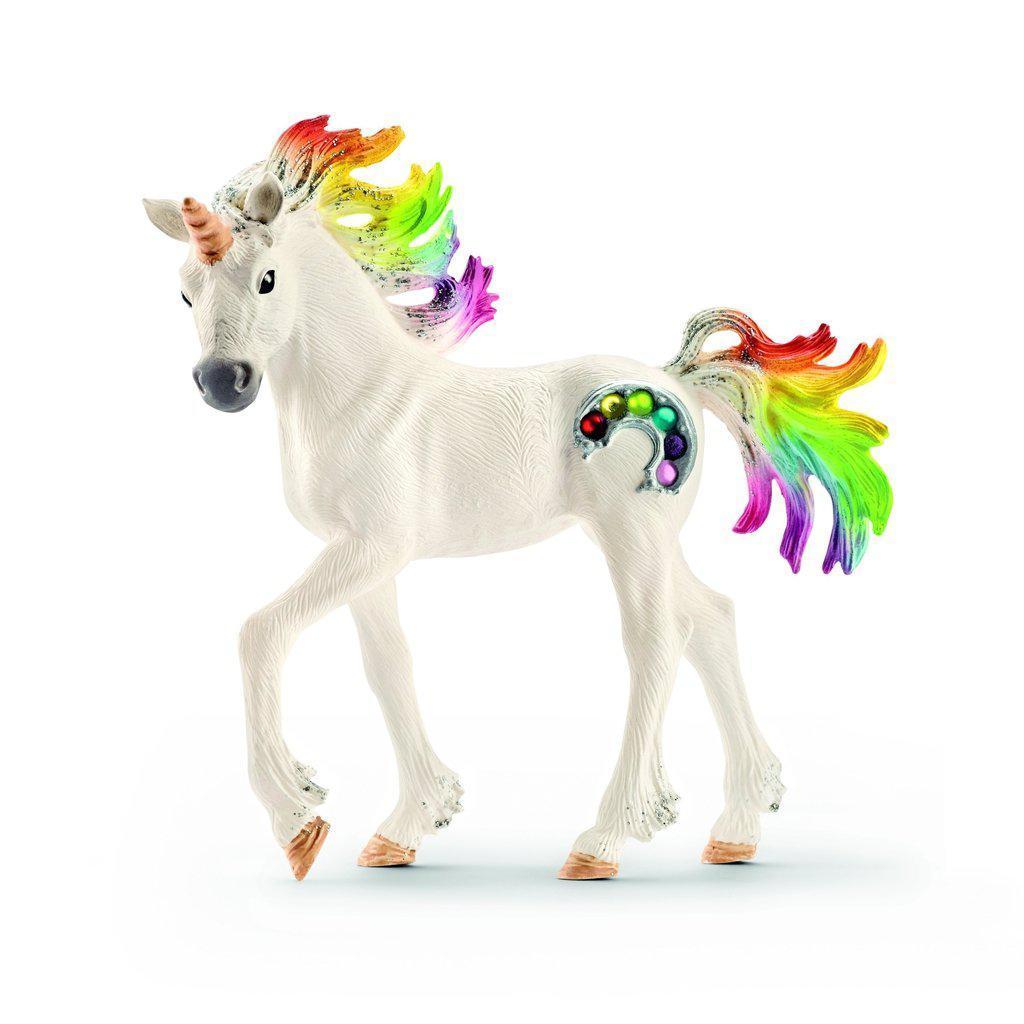 Rainbow Unicorn, Foal-Schleich-The Red Balloon Toy Store