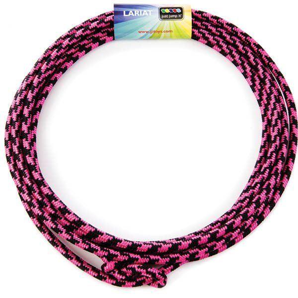 Raspberry and Black Lariat Lasso 20'-Just Jump It-The Red Balloon Toy Store