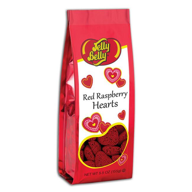 Red Raspberry Hearts-Jelly Belly-The Red Balloon Toy Store