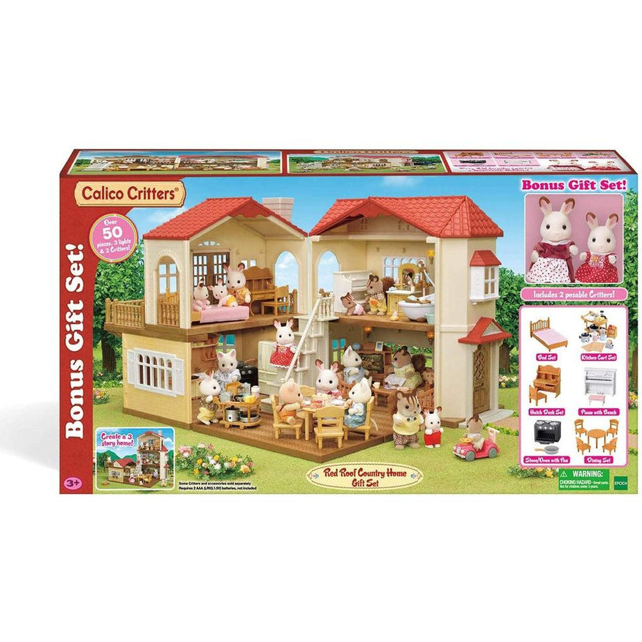 Red Roof Country Home Gift Set Calico Critters – The Red Balloon