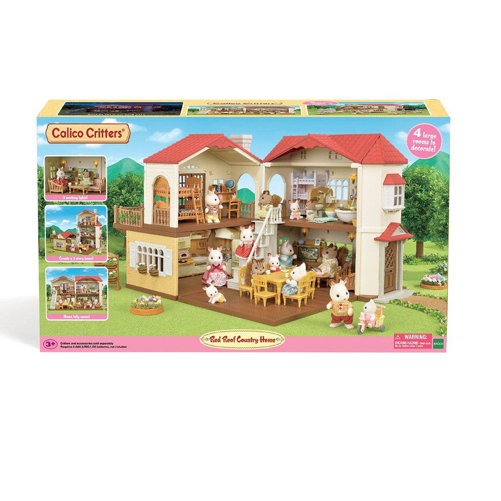 Red Roof Country Home-Calico Critters-The Red Balloon Toy Store