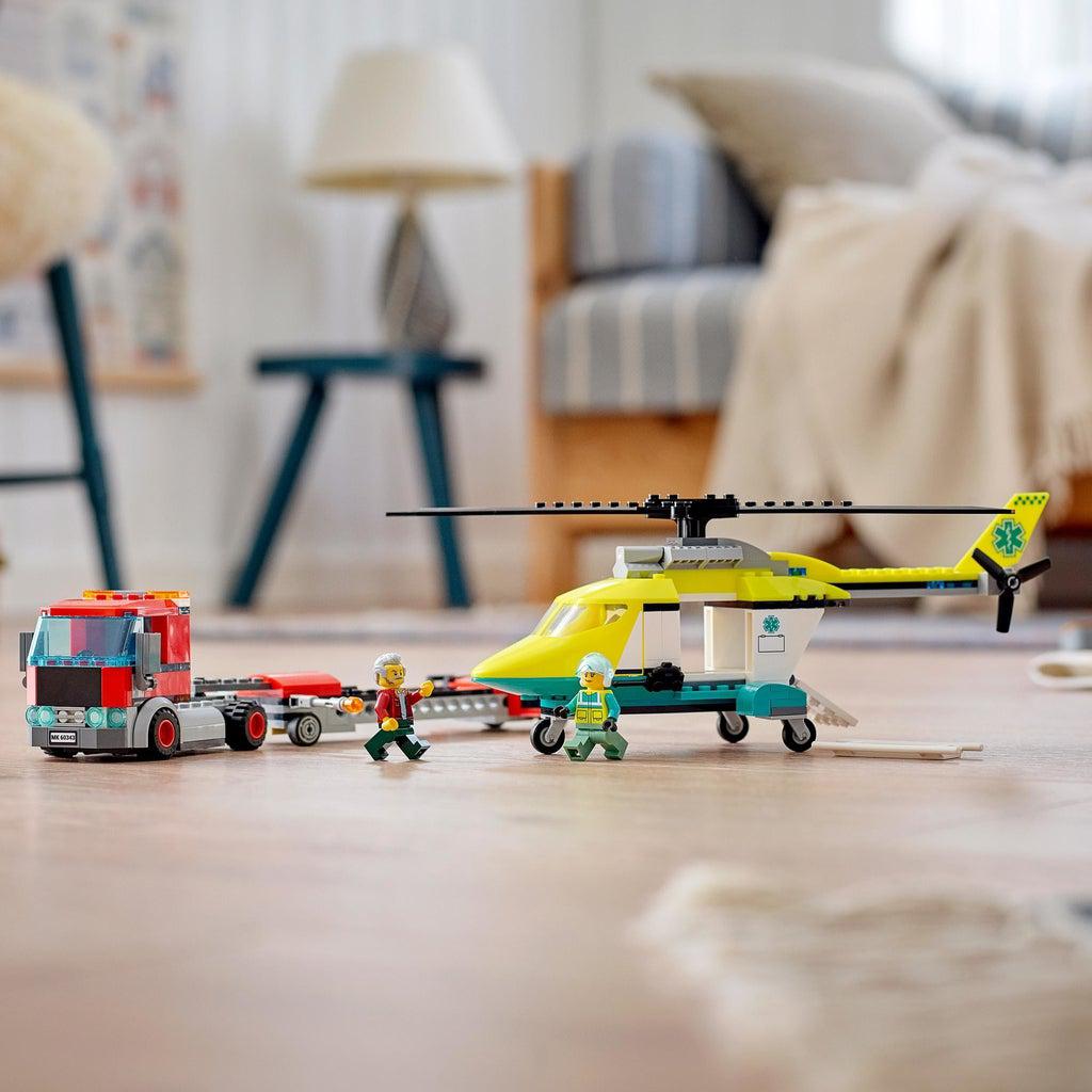 Krympe Grænseværdi repræsentant LEGO Rescue Helicopter Transport (60343) – The Red Balloon Toy Store