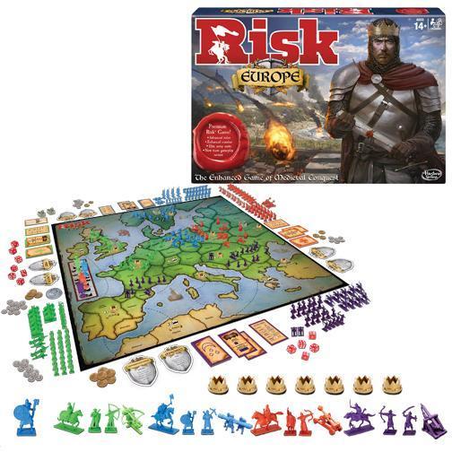 Risk Europe-Winning Moves Games-The Red Balloon Toy Store