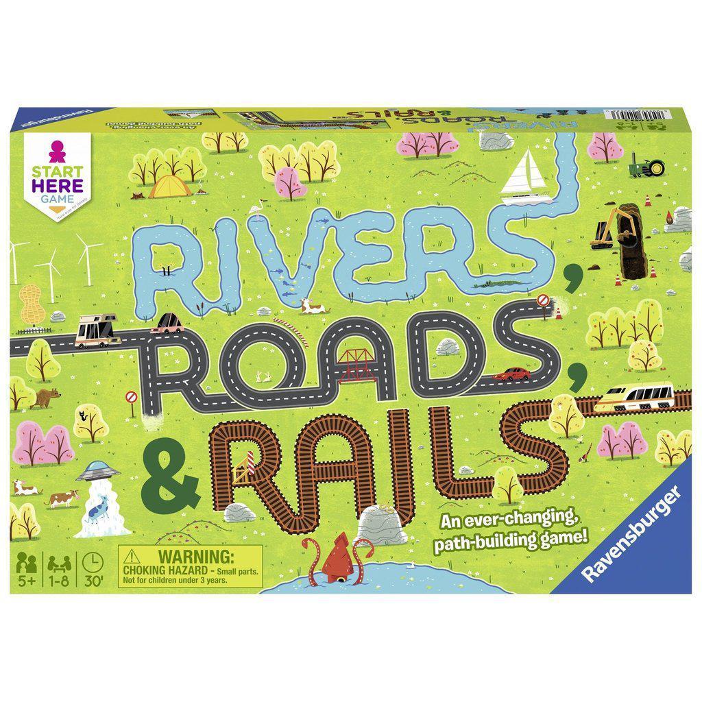 Rivers, Roads & Rails-Ravensburger-The Red Balloon Toy Store