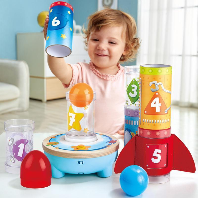 Rocket Ball Air Stacker-Hape-The Red Balloon Toy Store