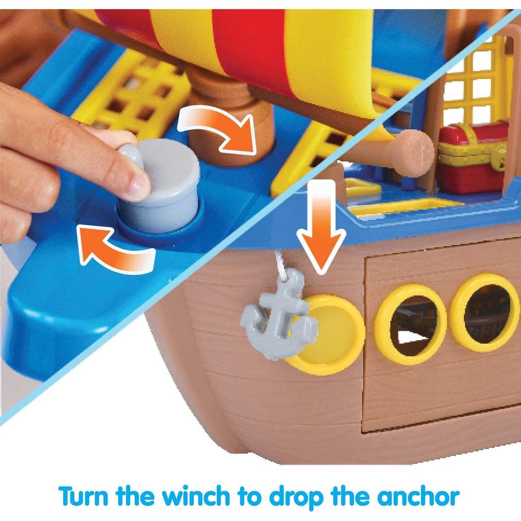 Rocking' Pirate Ship Playset-Kidoozie-The Red Balloon Toy Store