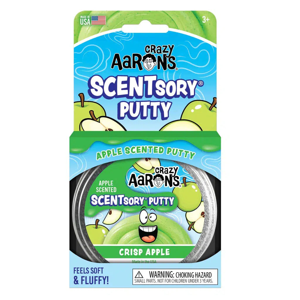 SCENTsory Thinking Putty - Crisp Apple-Crazy Aaron's-The Red Balloon Toy Store