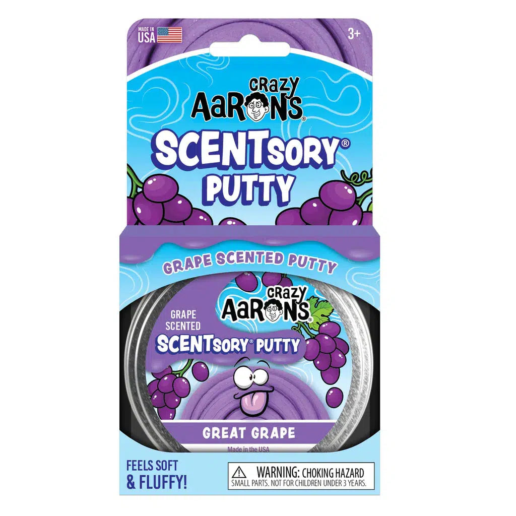 SCENTsory Thinking Putty - Great Grape-Crazy Aaron's-The Red Balloon Toy Store