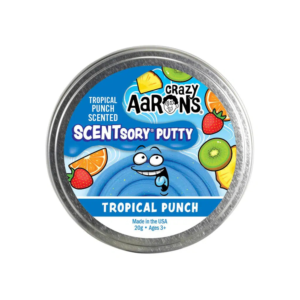 SCENTsory Thinking Putty - Tropical Punch-Crazy Aaron's-The Red Balloon Toy Store