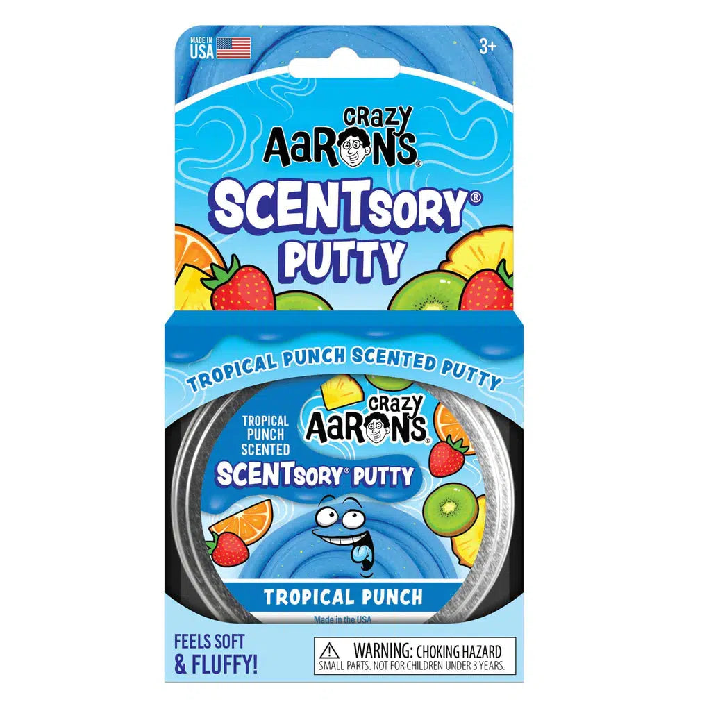 SCENTsory Thinking Putty - Tropical Punch-Crazy Aaron's-The Red Balloon Toy Store
