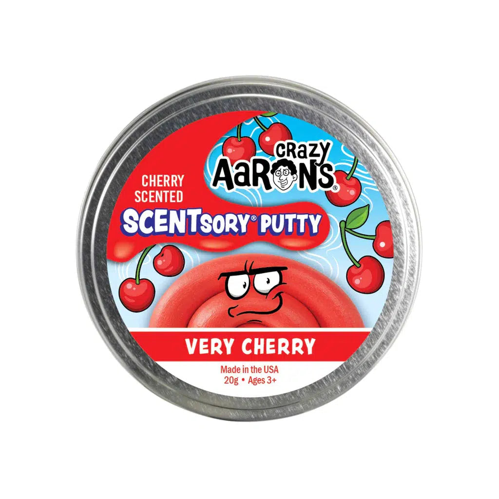SCENTsory Thinking Putty - Very Cherry-Crazy Aaron's-The Red Balloon Toy Store