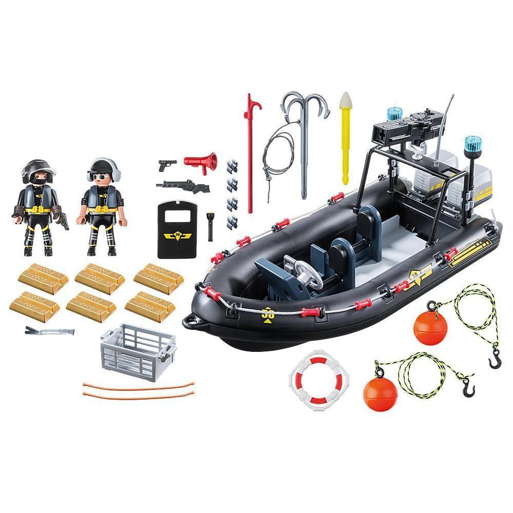 kasseapparat vejledning Mount Bank Playmobil SWAT Boat – The Red Balloon Toy Store