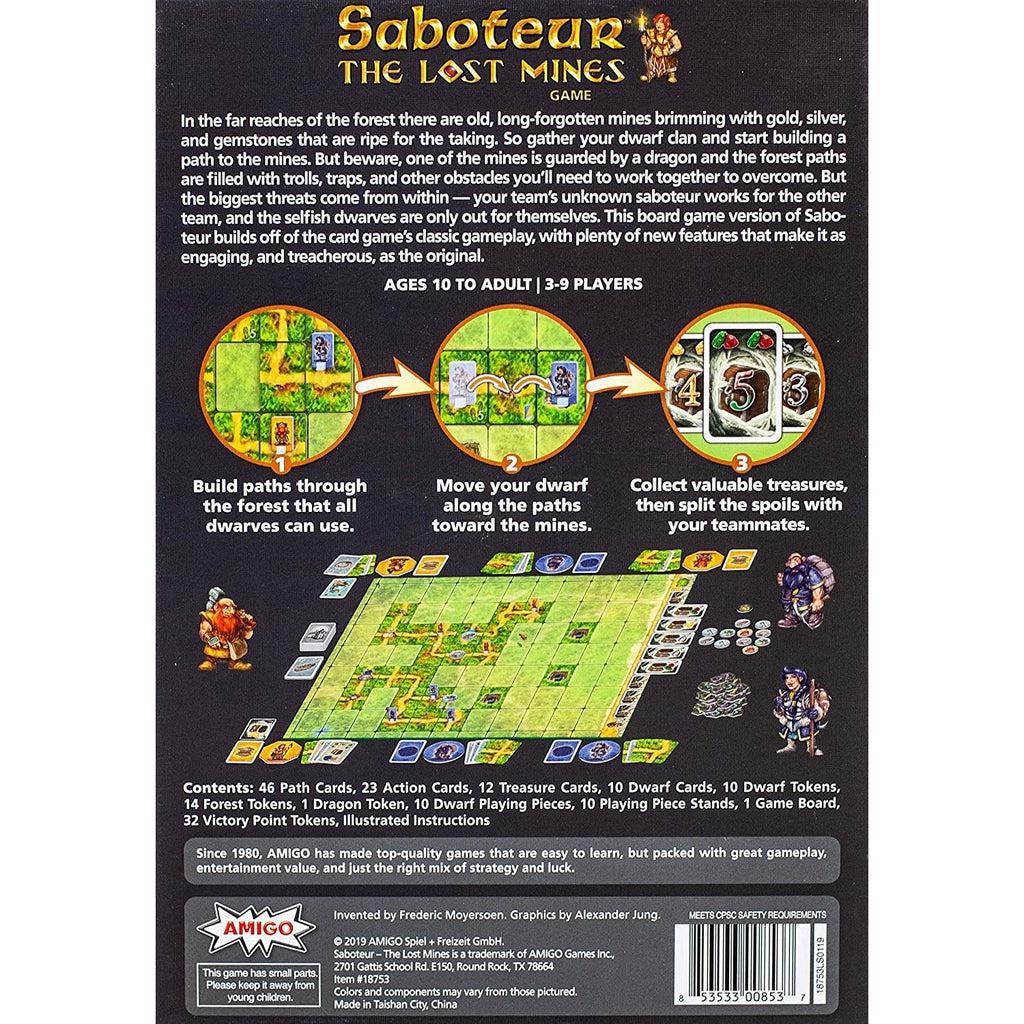 Saboteur: The Lost Mines-Amigo-The Red Balloon Toy Store