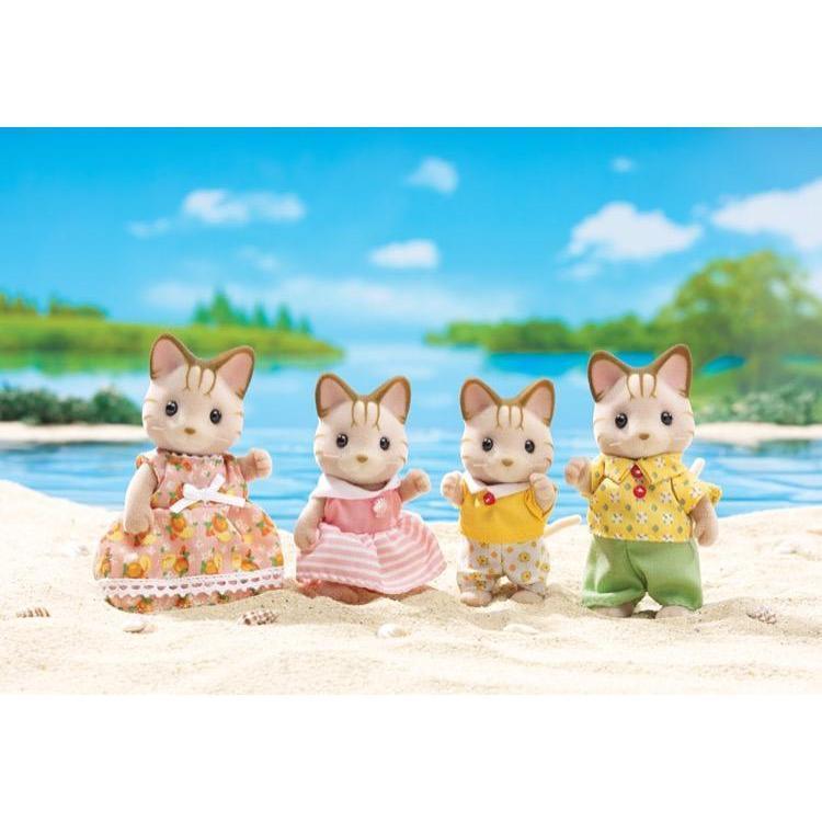 Sandy Cat Family-Calico Critters-The Red Balloon Toy Store