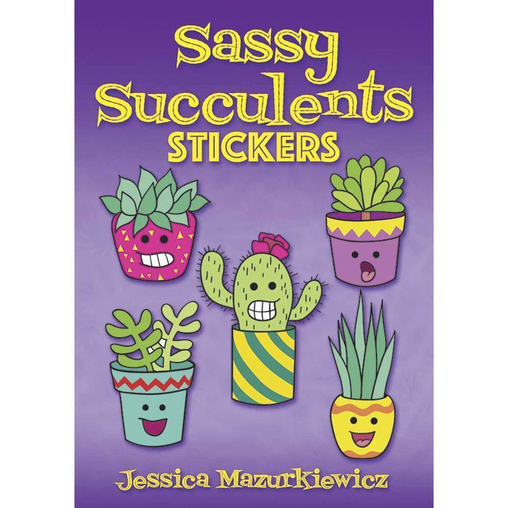 Sassy Succulents Stickers-Dover Publications-The Red Balloon Toy Store