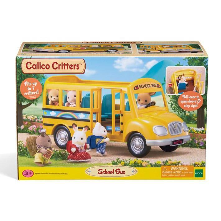 School Bus-Calico Critters-The Red Balloon Toy Store