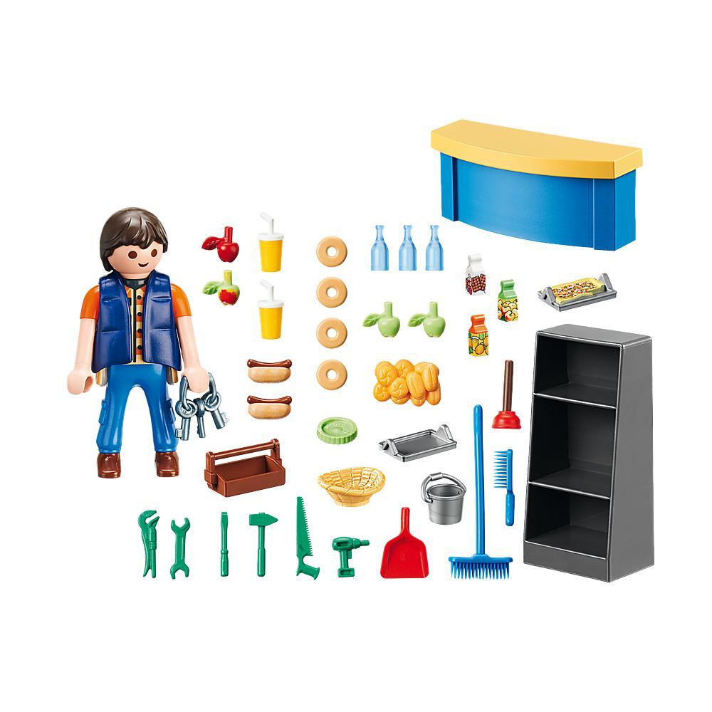 School Janitor-Playmobil-The Red Balloon Toy Store